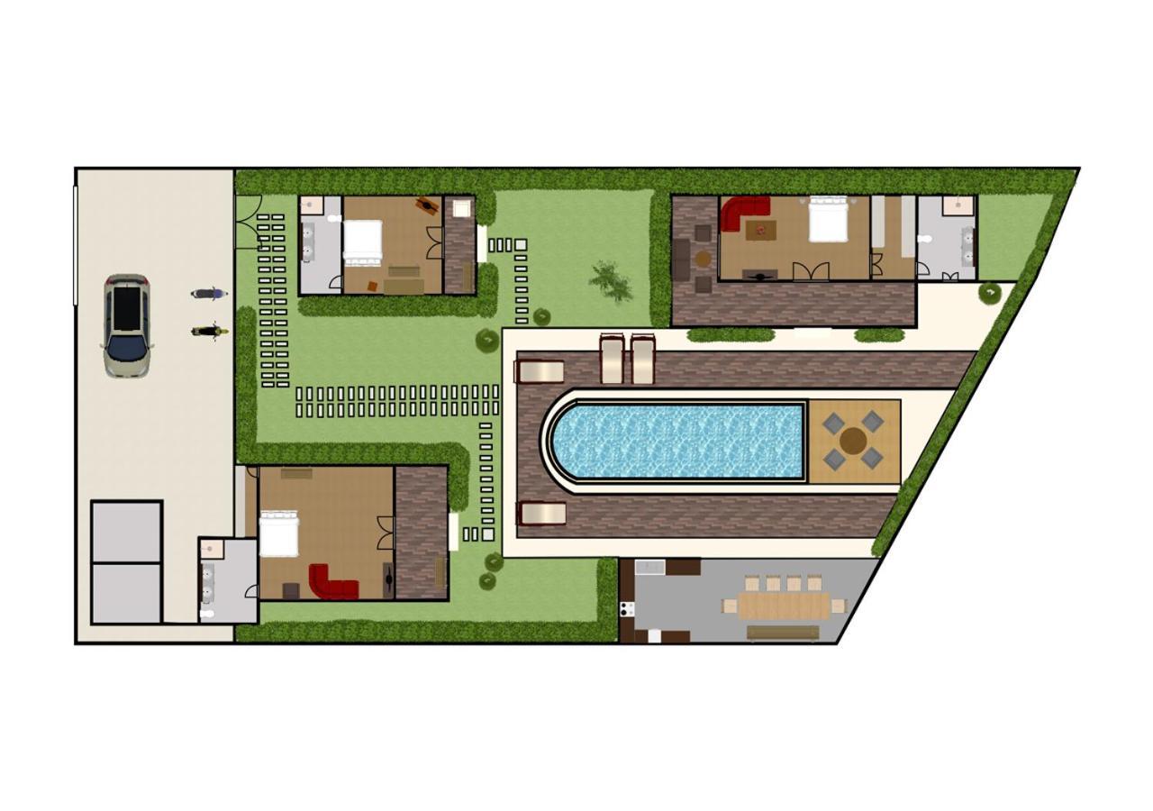 Villa Lina By Optimum Bali Villas Canggu Exteriör bild